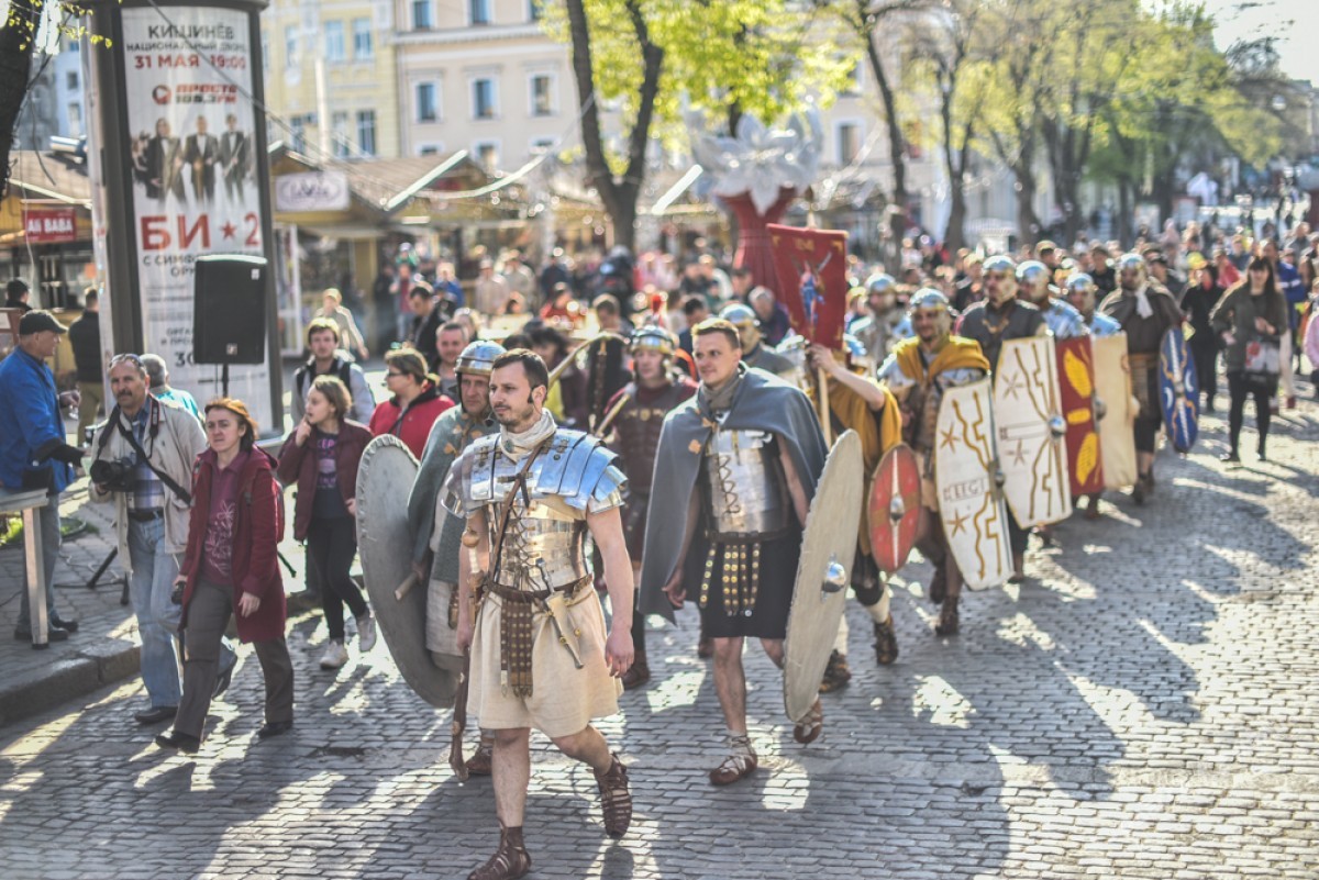 Пасхальная реконструкция в Одессе. Фото церкви