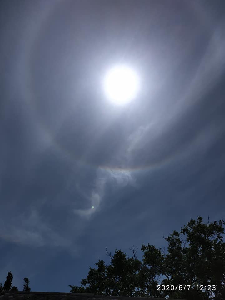 Гало в Одессе Фото: Юлия Крошенникова 