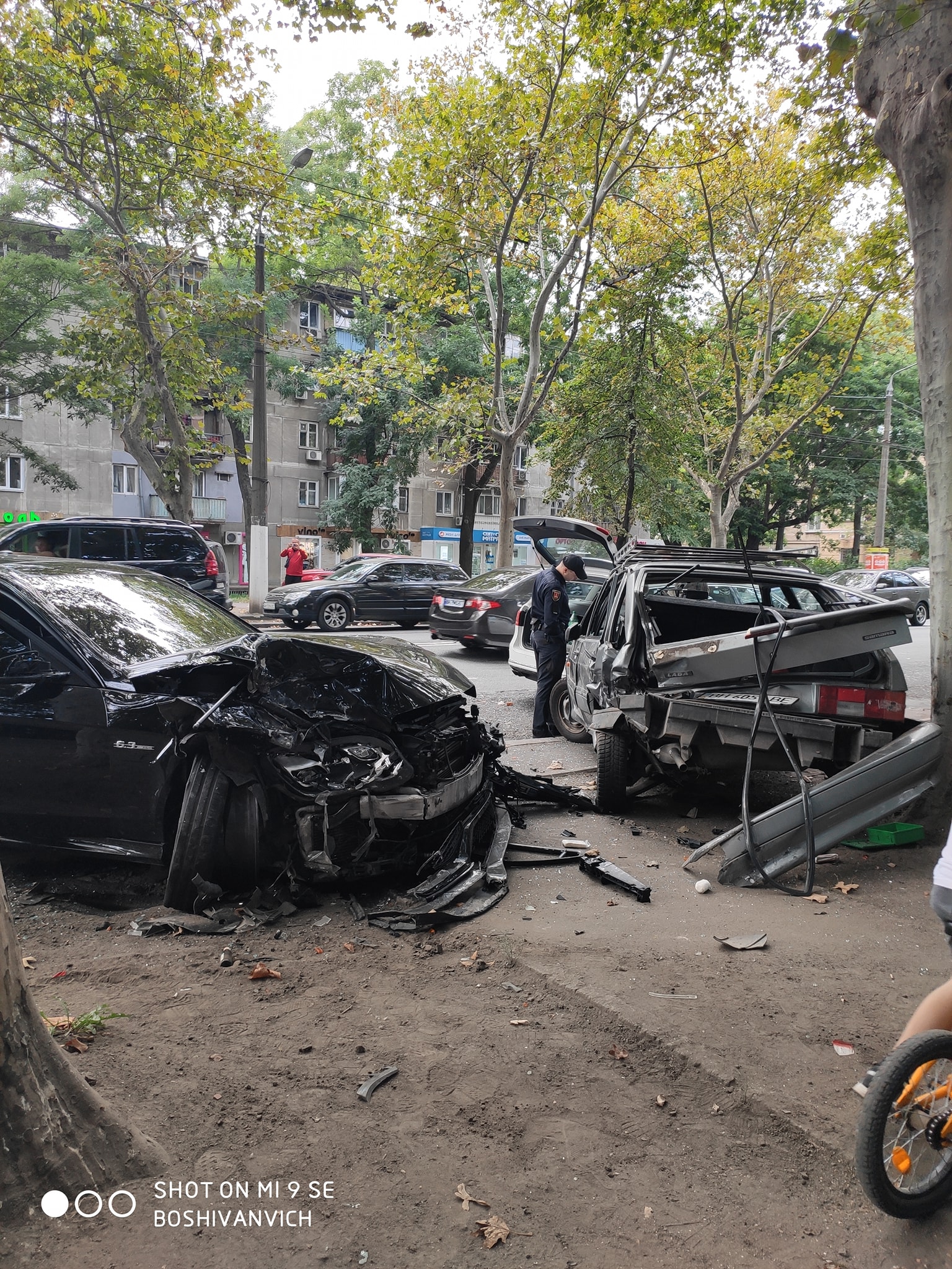 ДТП на проспекте Шевченко. Фото: Иван Бошку