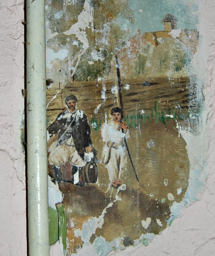 Фрески в доме на Уютной. Фото: Дмитрий Жданов/Facebook