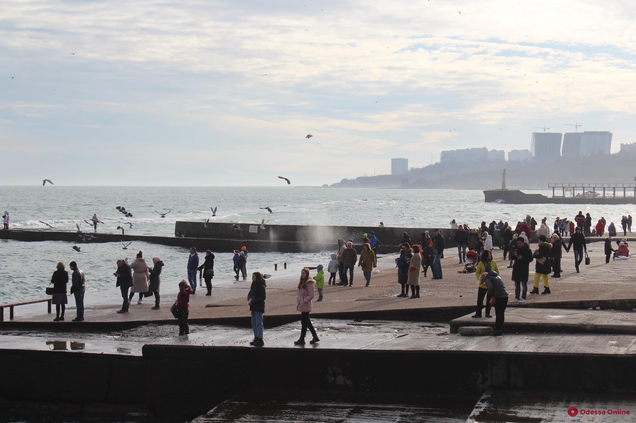 Как одесситы проводят 1 января 2021-го года. Фото: Odessa Online