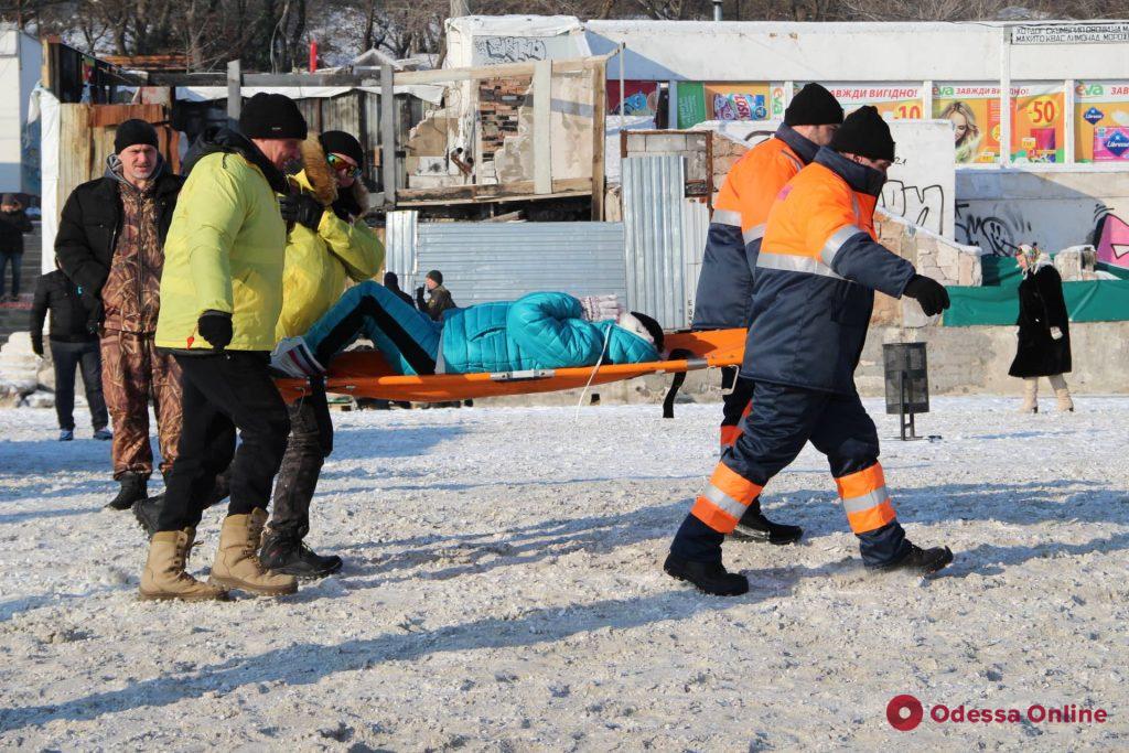 Женщине стало плохо на Крещение. Фото: odessa_online
