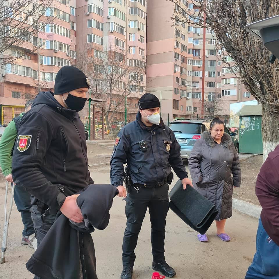 В Одессе собака упала с балкона третьего этажа. Фото: "Законы природы"