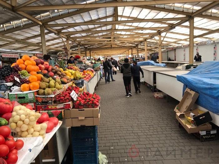 Одесские рынки на карантине Фото: Таймер