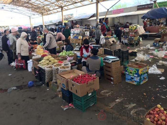 Одесские рынки на карантине Фото: Таймер