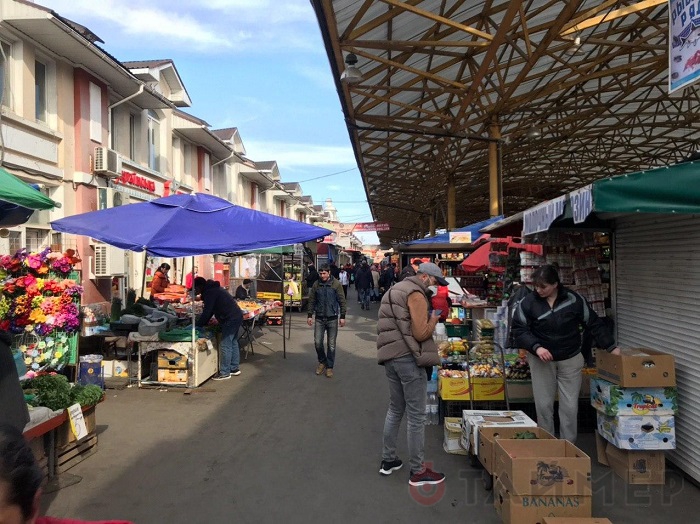 Одесские рынки на карантине Фото: Таймер