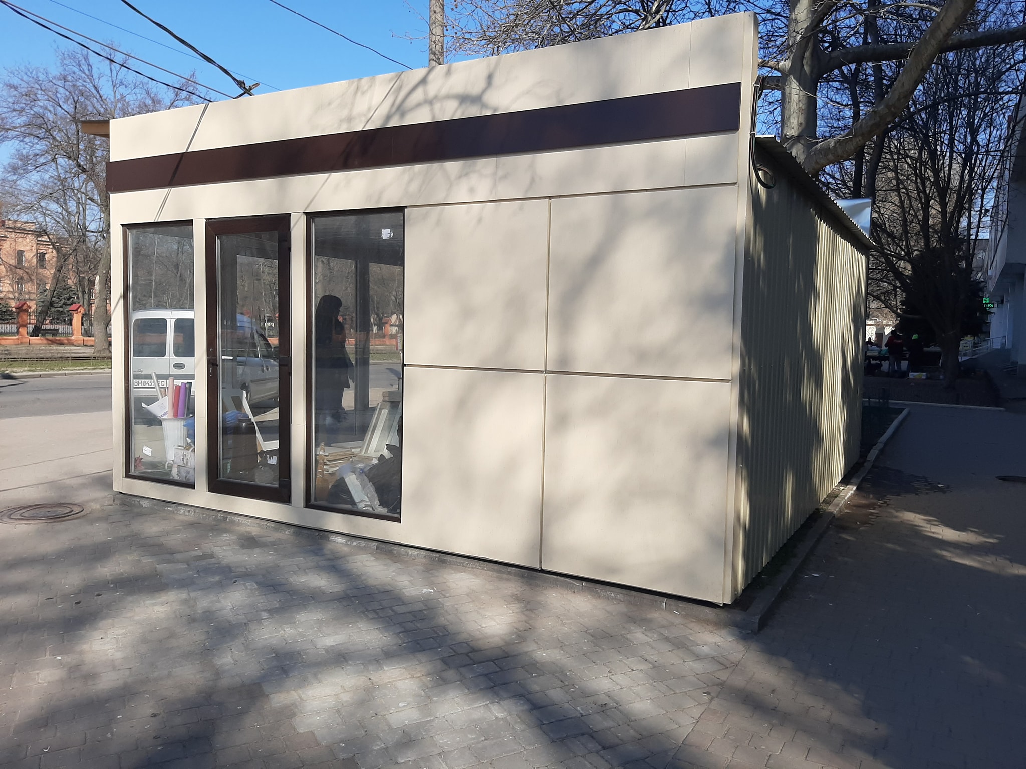 Киоск на Фонтанской дороге. Фото: Владислава Буртын