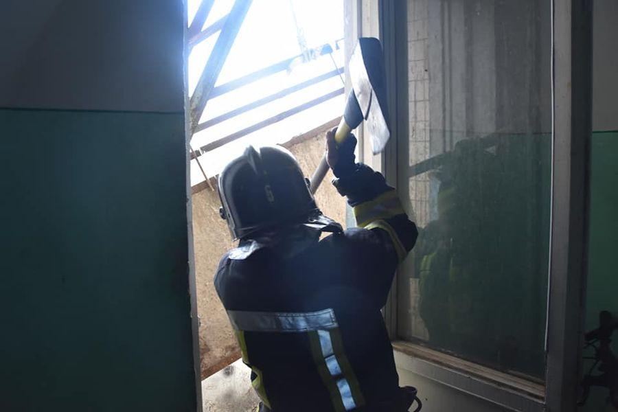 ЧП на Таирова. Фото: ГСЧС