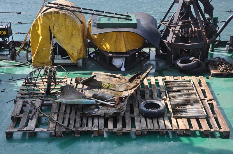 Одесский пляж почистили от остатков Delfi. Фото: АМПУ