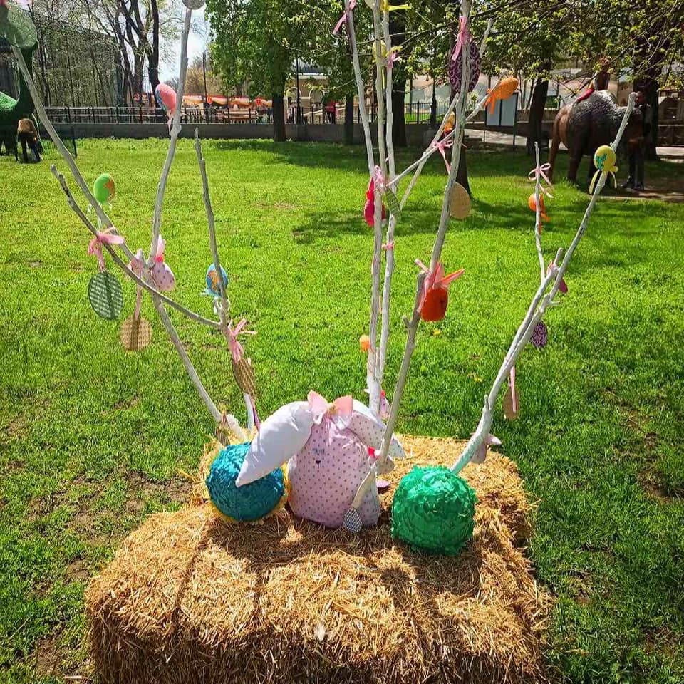 Фотозона в Одесском зоопарке. Фото зверинца