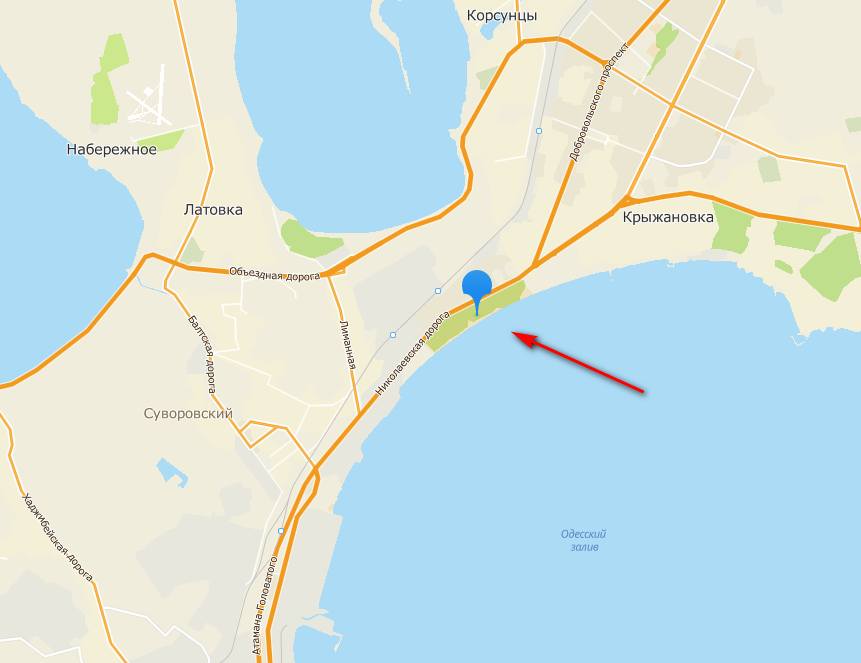 Лузановка. Скрин: 2ГИС