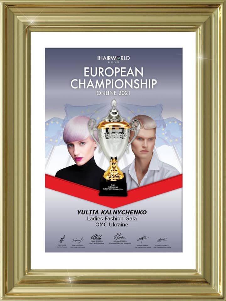 Одесситка стала лучшим парикмахером Европы. Фото: Юлия Кальниченко