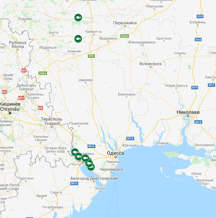 Скрин карты Google.com