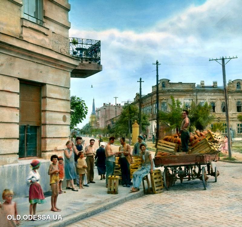 Вид с площади Льва Толстого. Фотограф Branson DeCou, 1931 год