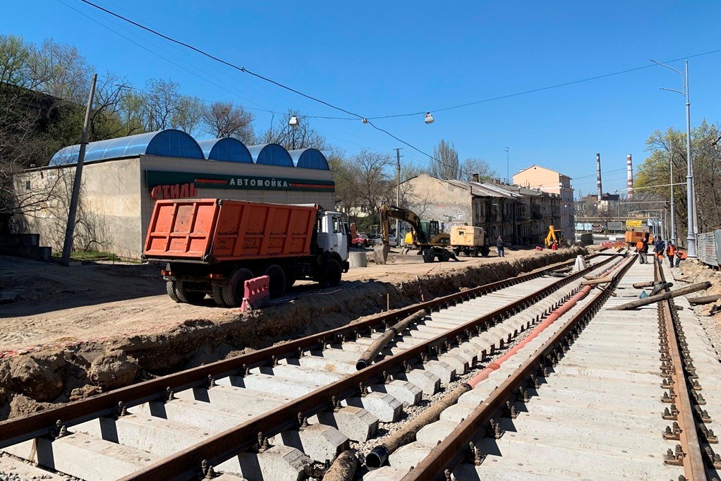 Фото горсовета Ремонт спуска Маринеско 