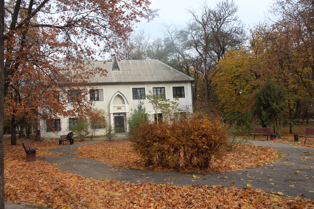 Дом возле центральной аллеи. Фото автора