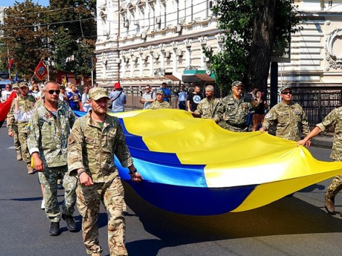 Марш патриотов. Фото: Новости Одессы