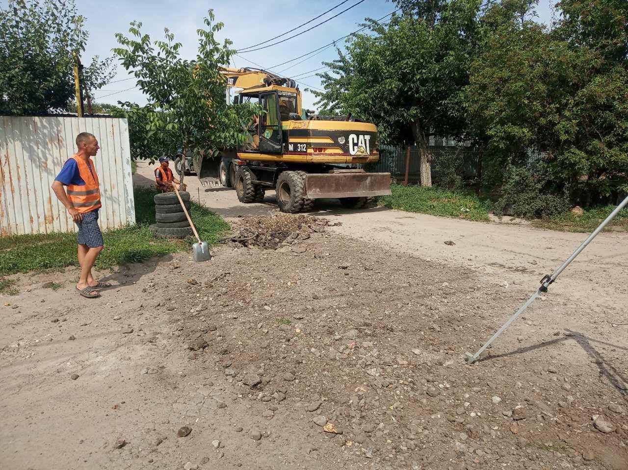 Ремонт улицы на Ленпоселке Фото горсовета