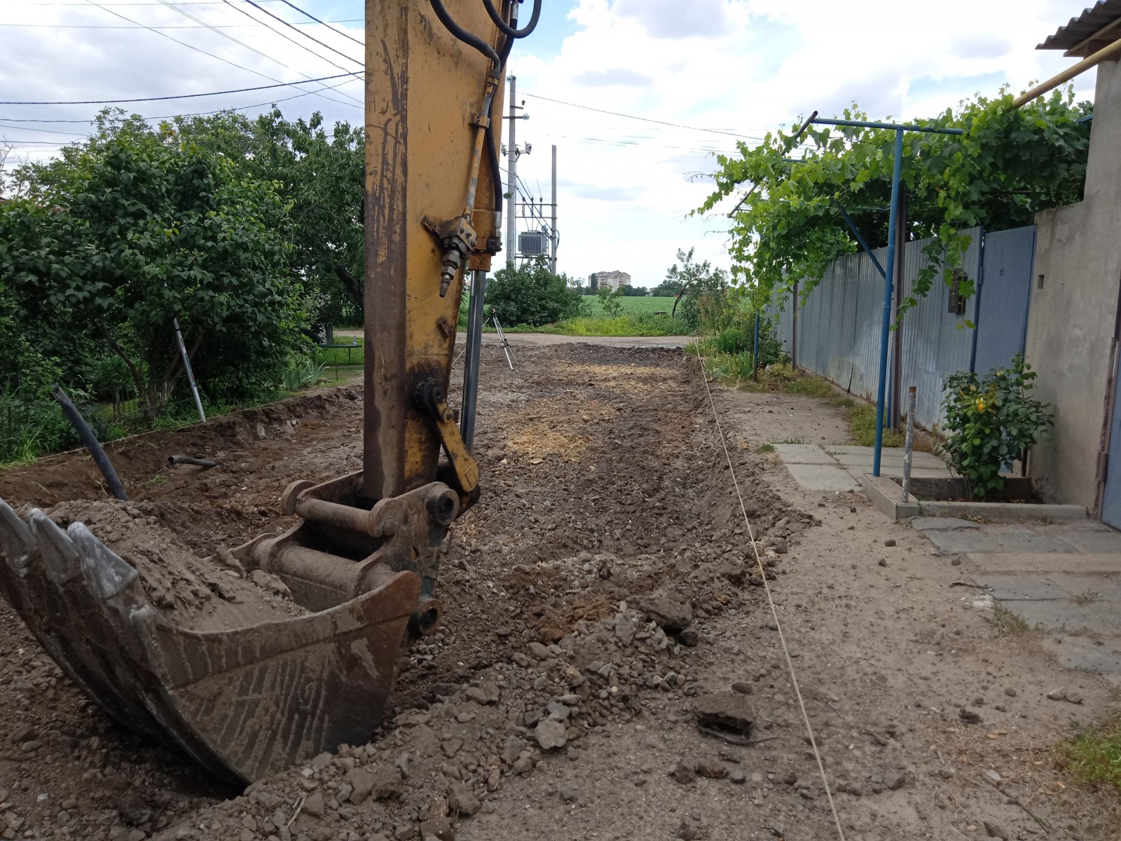 Ремонт улицы на Ленпоселке Фото горсовета