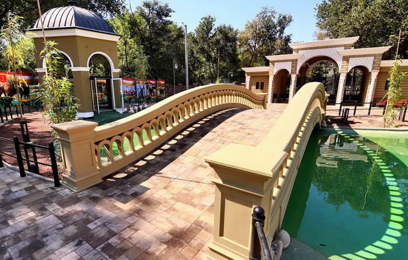 Реконструкция в Одесской зоопарке. Фото горсовета