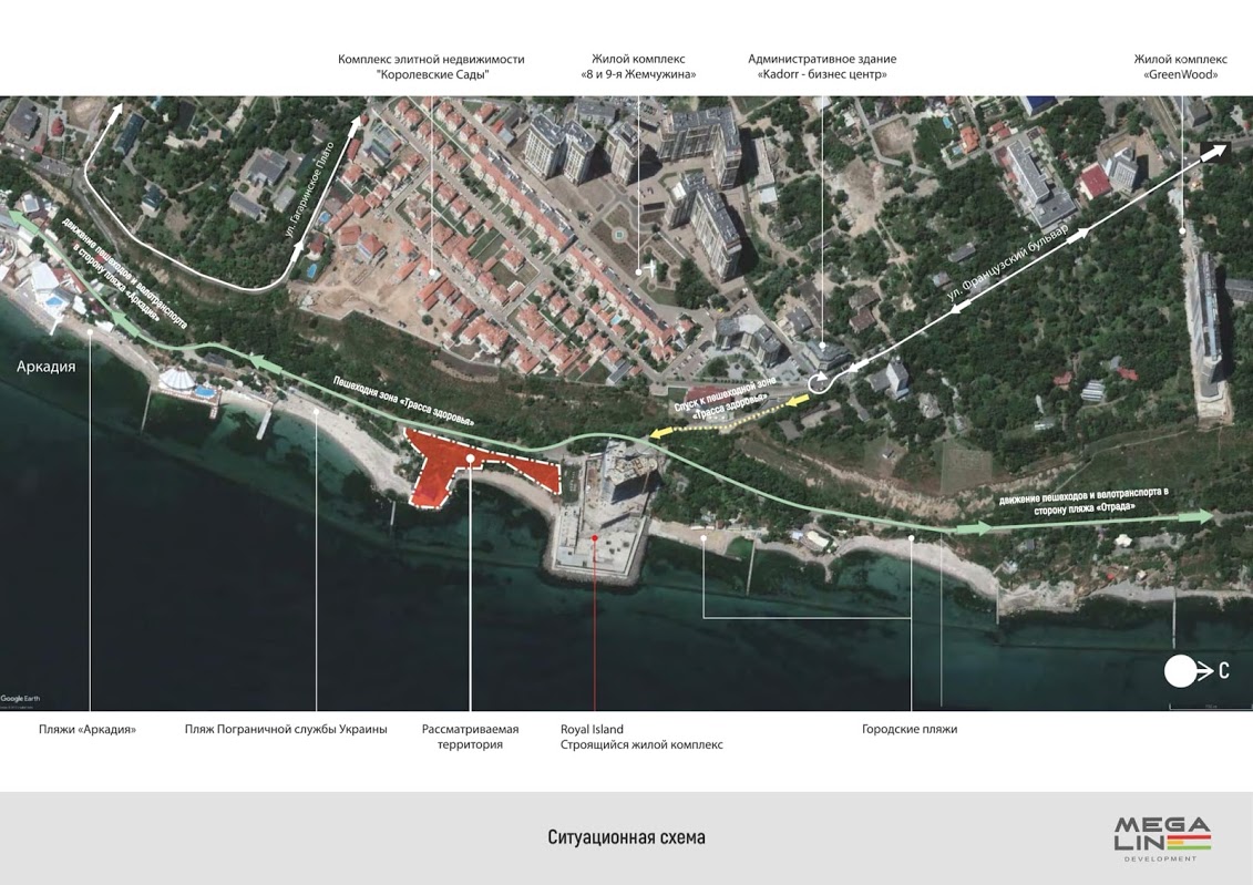 Вместо яхт-клуба: одесситам показали, что построят на Трассе Здоровья фото 1