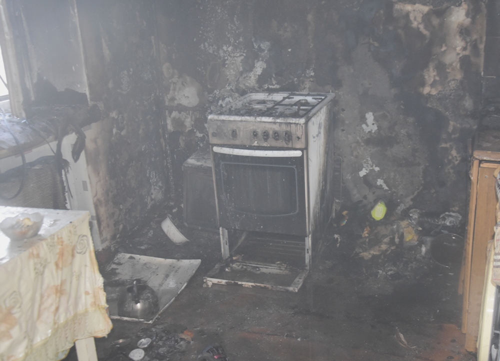 Пожар на Черемушках. Фото: ГСЧС