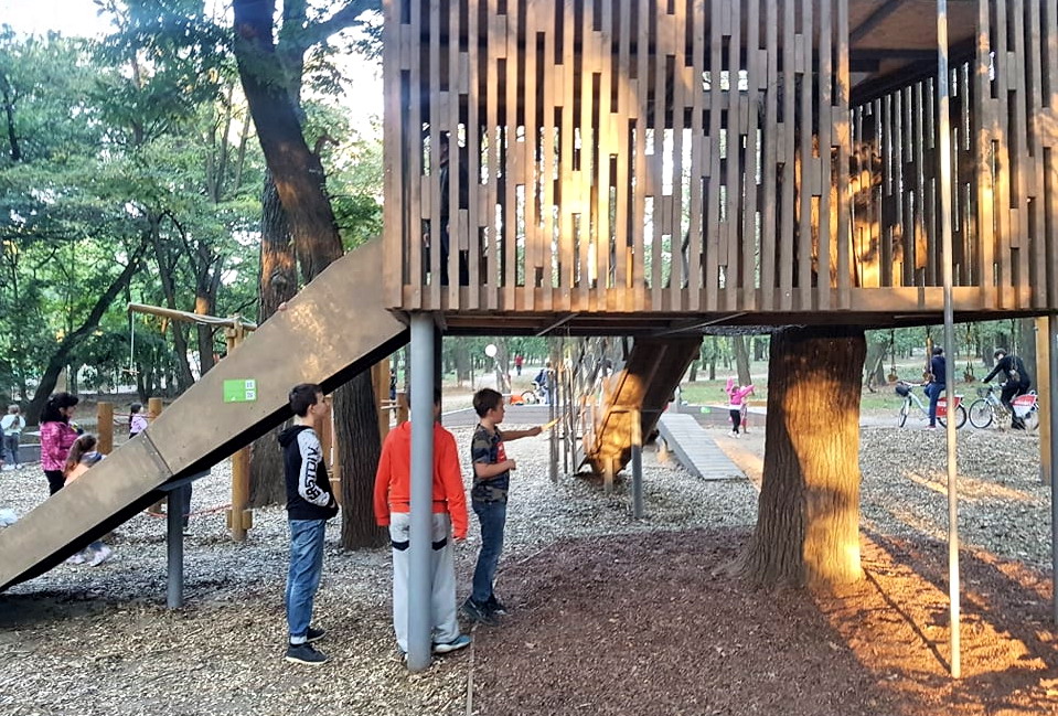 Фото: Уличное пространство для детей Facebook