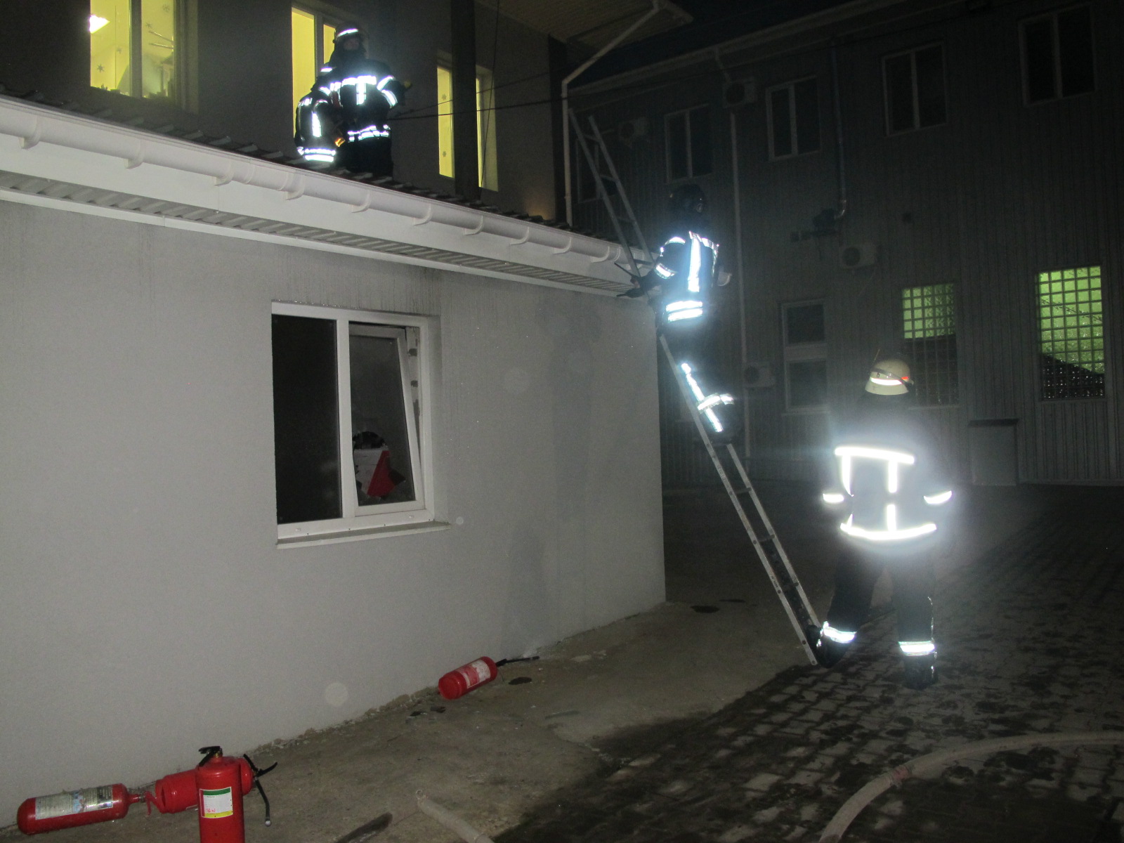 Горела котельная в поселке Таирово. Фото ГСЧС