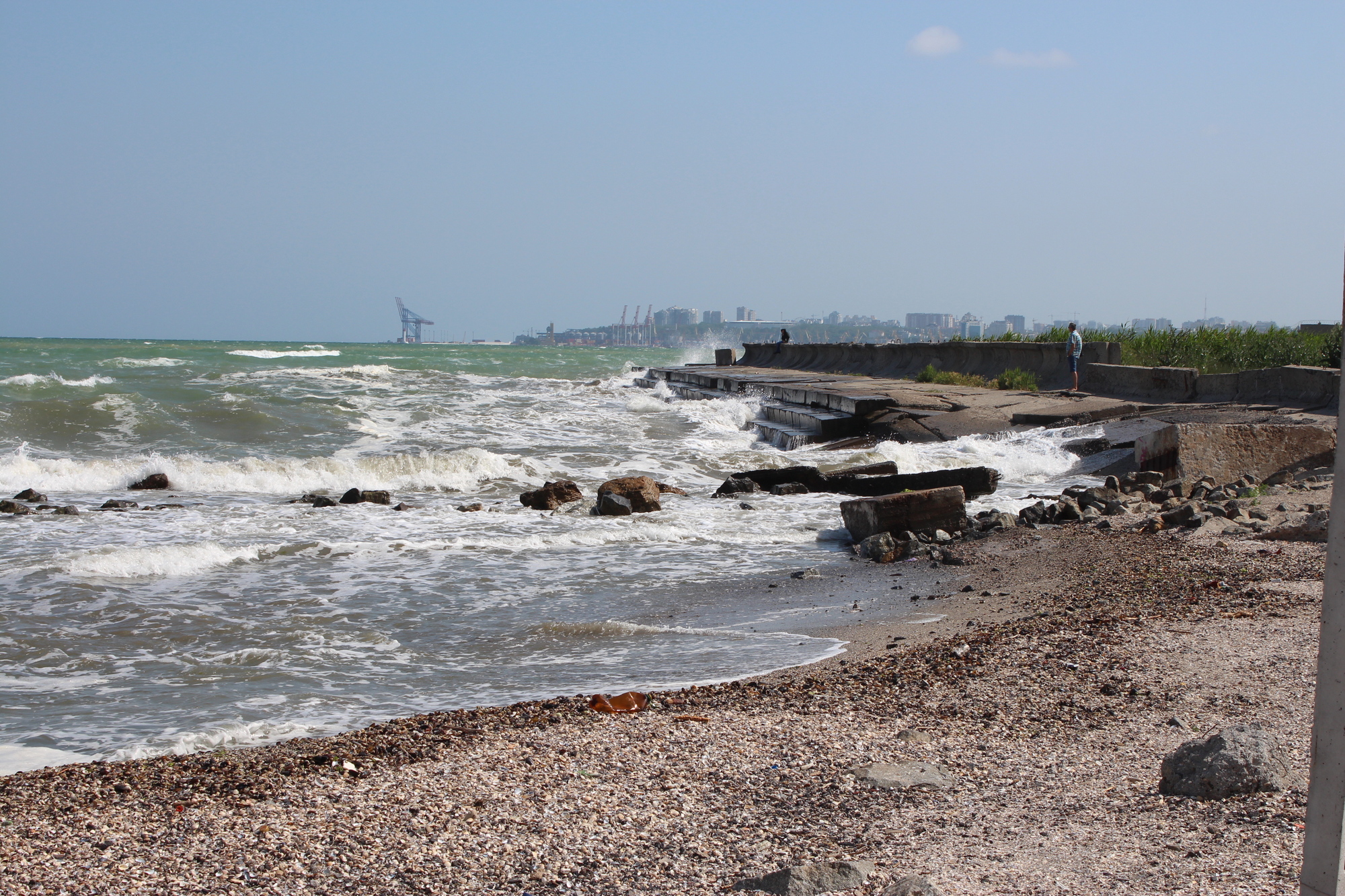 Пляж на Пересыпи Фото автора