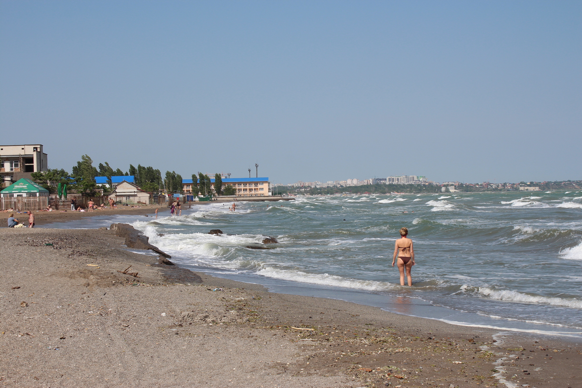 Пляж на Пересыпи Фото автора