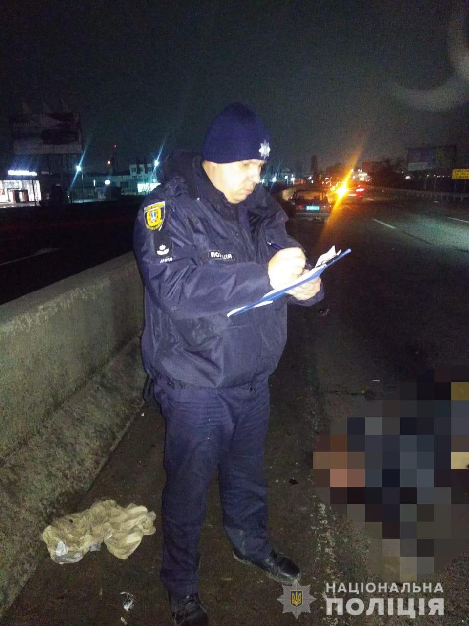 ДТП под Одессой. Фото: Нацполиция