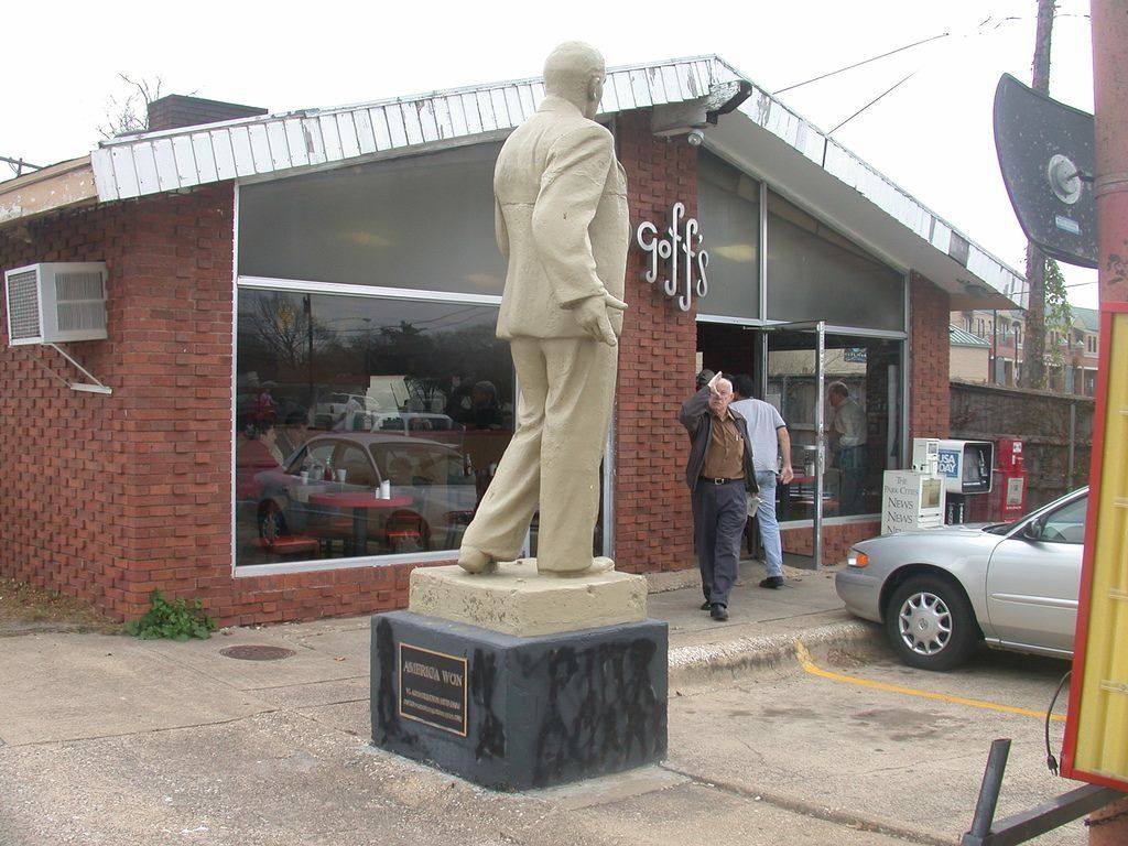 Памятник Ленину в Америке. Фото: Pinterest