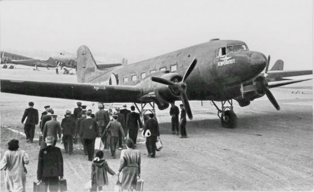 Самолет в Лузановку