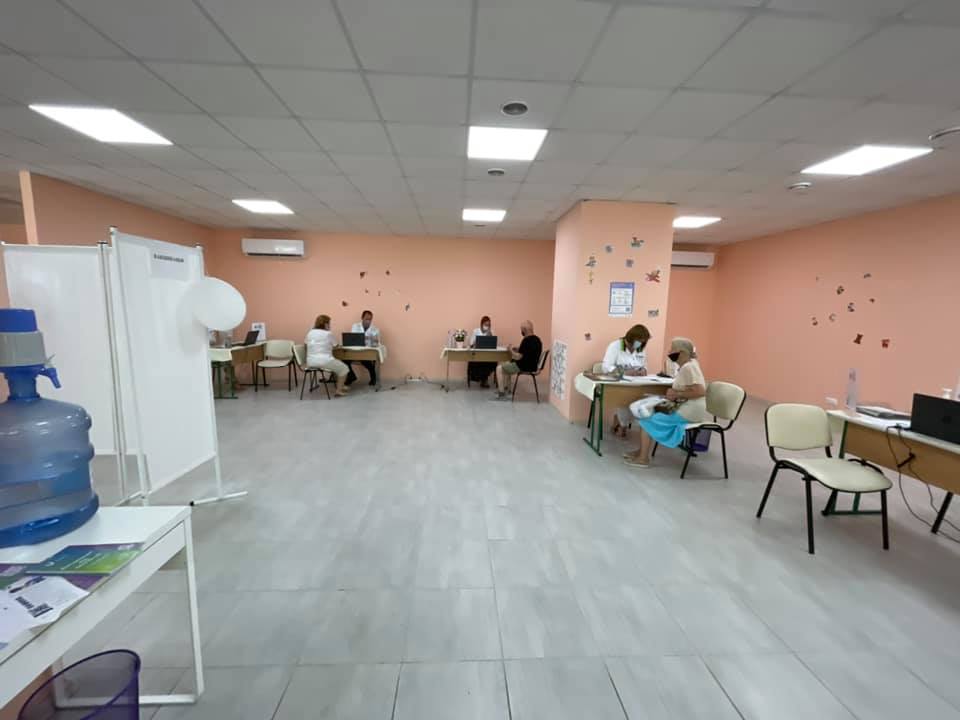 Центр вакцинации на Черемушках. Фото: Департамент охраны здоровья 