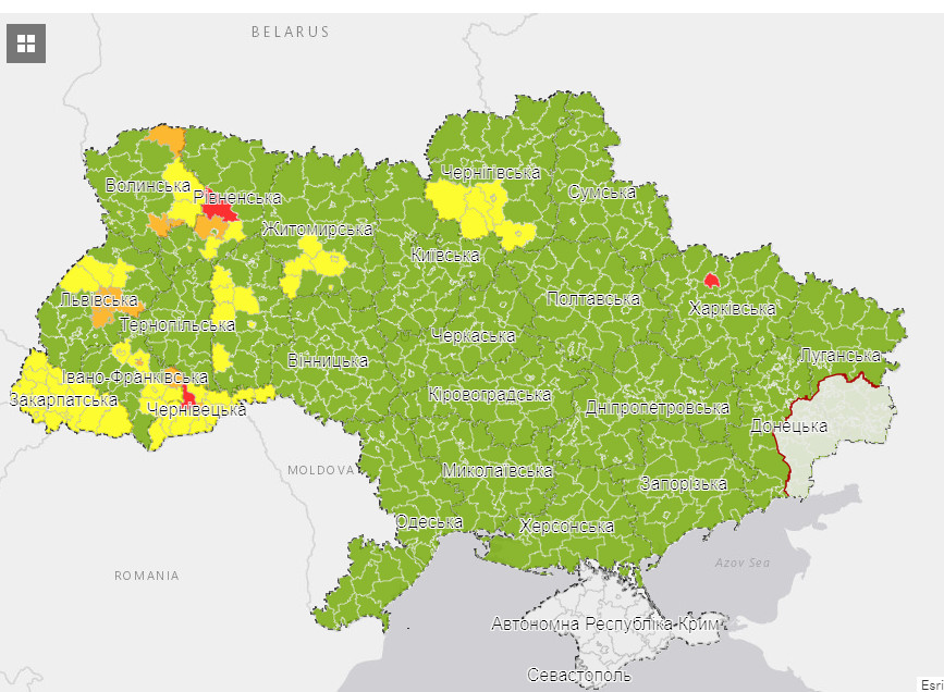Будь в курсе: в какой карантинной зоне оказалась Одесская область фото 1