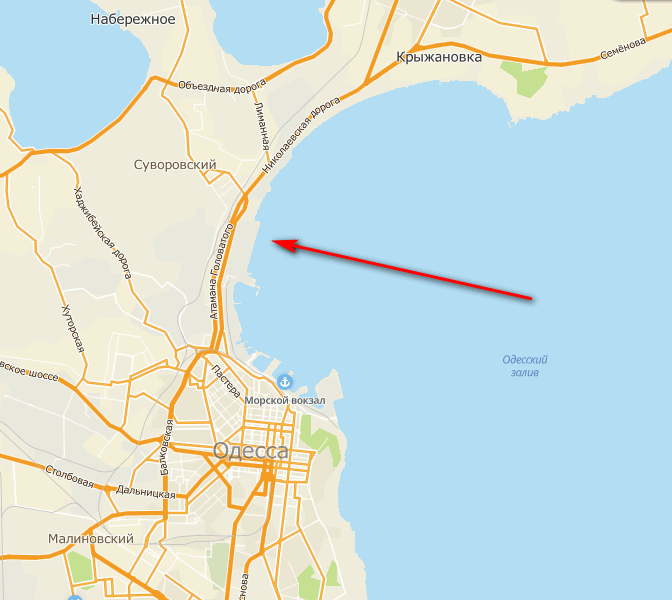 Скрин карты 2ГИС