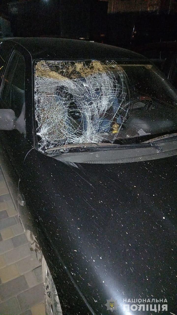 ДТП с велосипедистом. Фото: Нацполиция