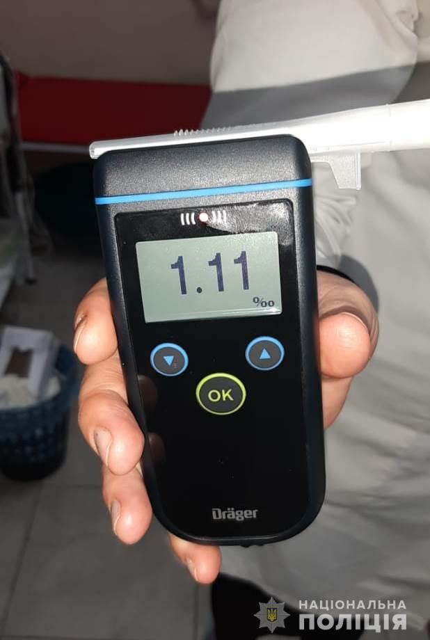 ДТП с велосипедистом. Фото: Нацполиция