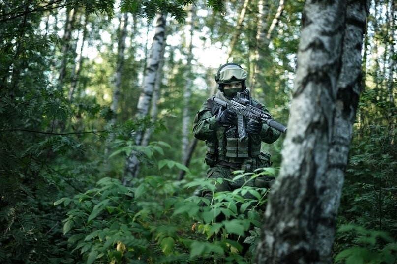 Страйкбол в лесу. Фото: Drive.ua