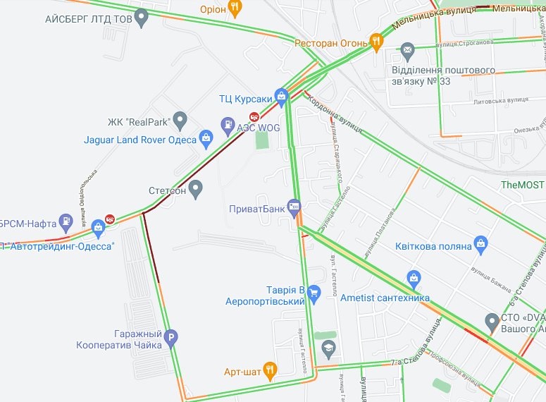 Скрин: Google-map