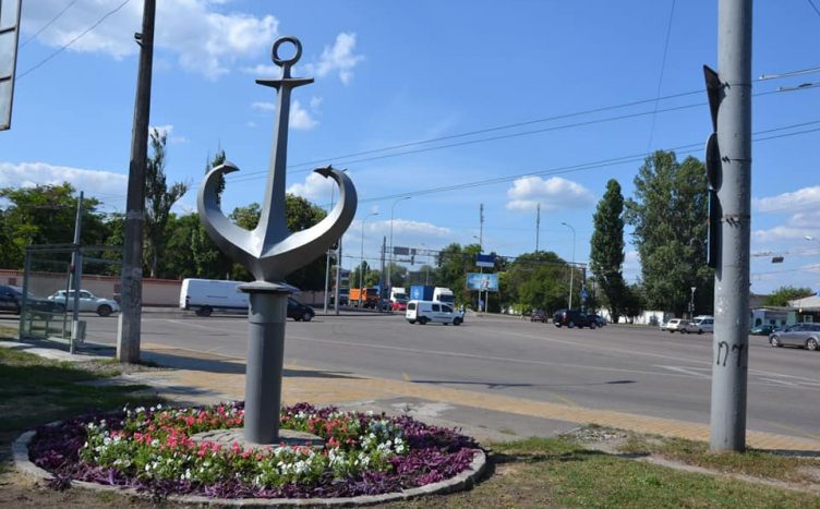 Якорь в Одессе. Фото мэрии 