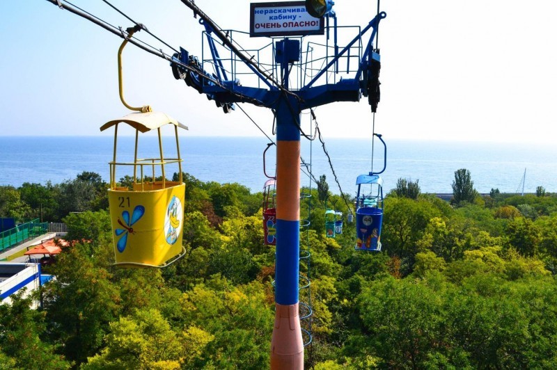 Канатная дорога в Одессе. Фото: tudoy-sudoy