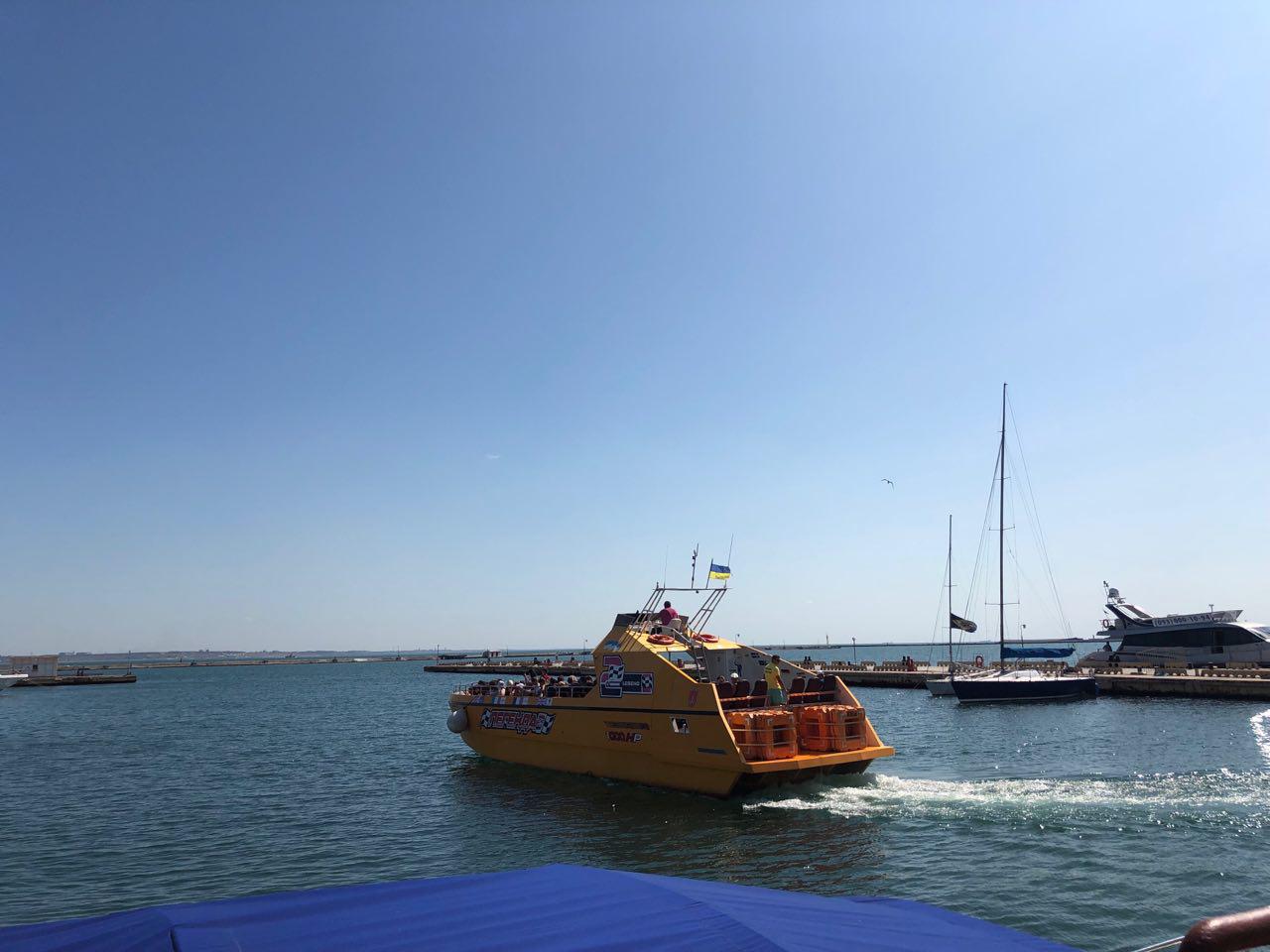 Прогулка на катере. Фото автора