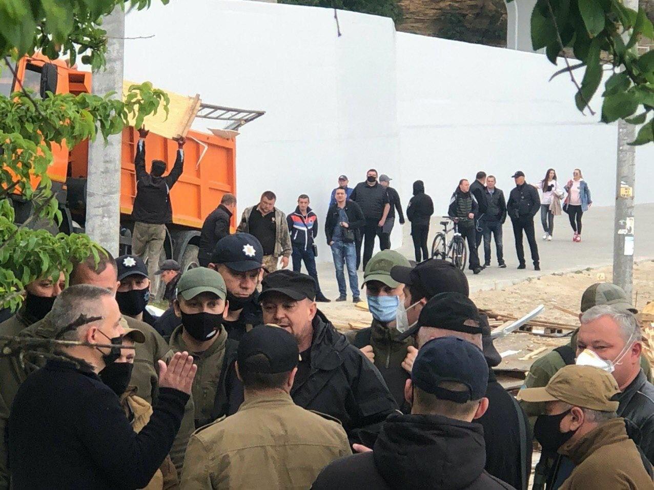 Демонтаж кафе Фото: КЕКС