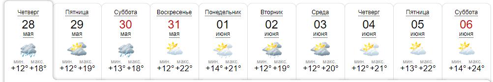 Скрин sinoptik.ua