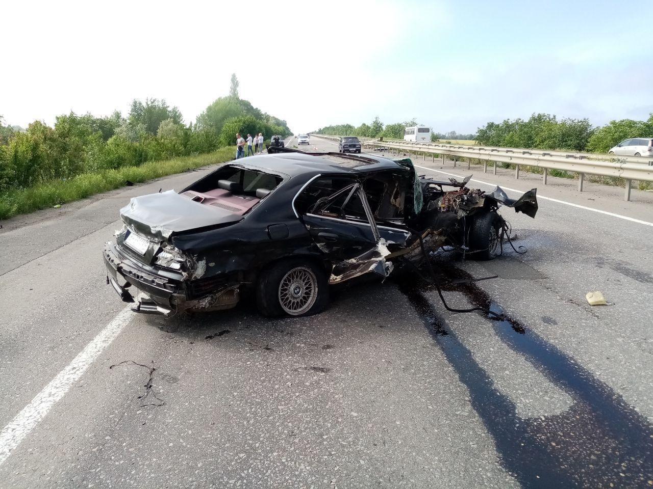 ДТП на трассе Киев-Одесса Фото: Думская