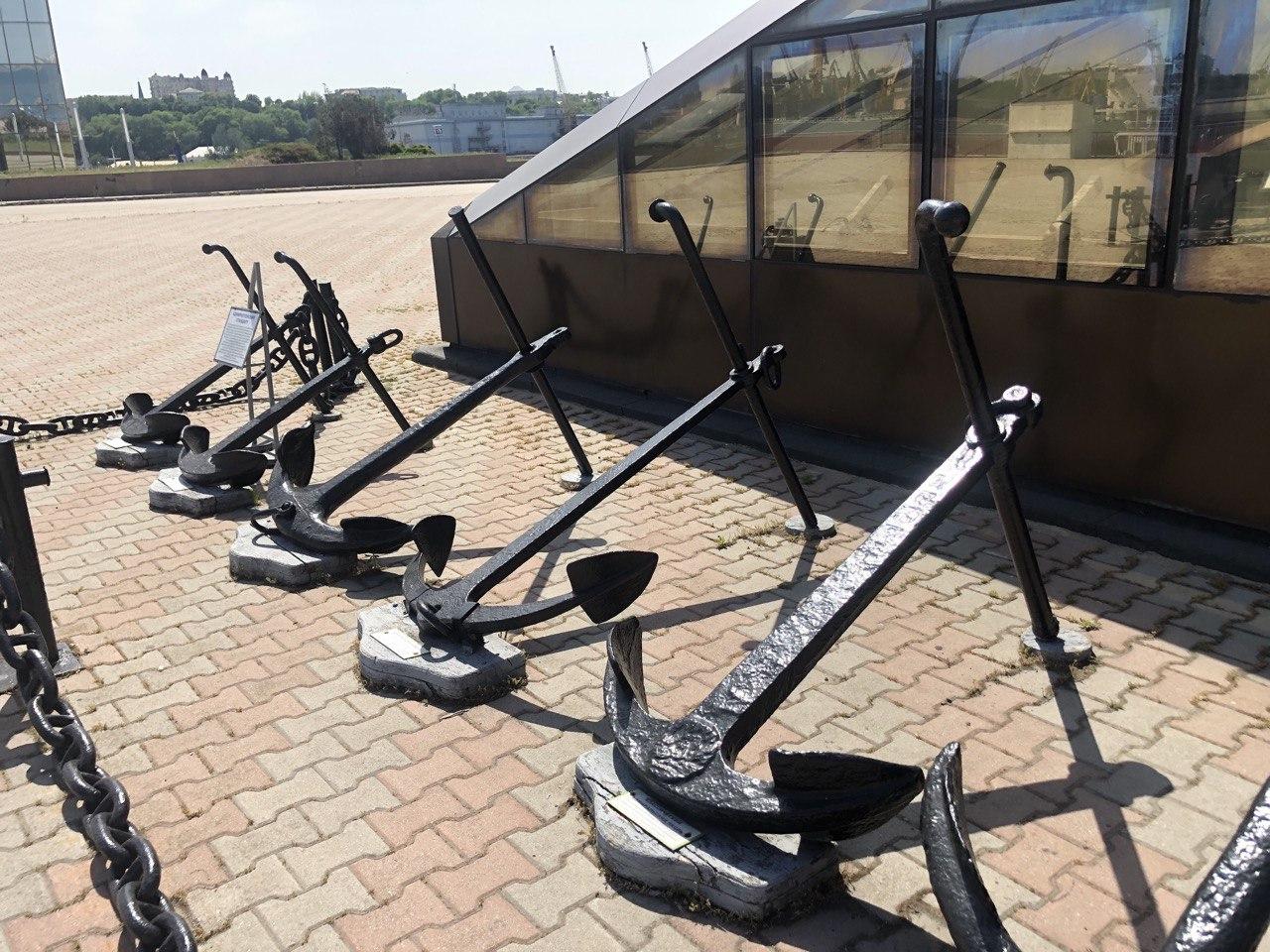 Музей якорей Фото автора