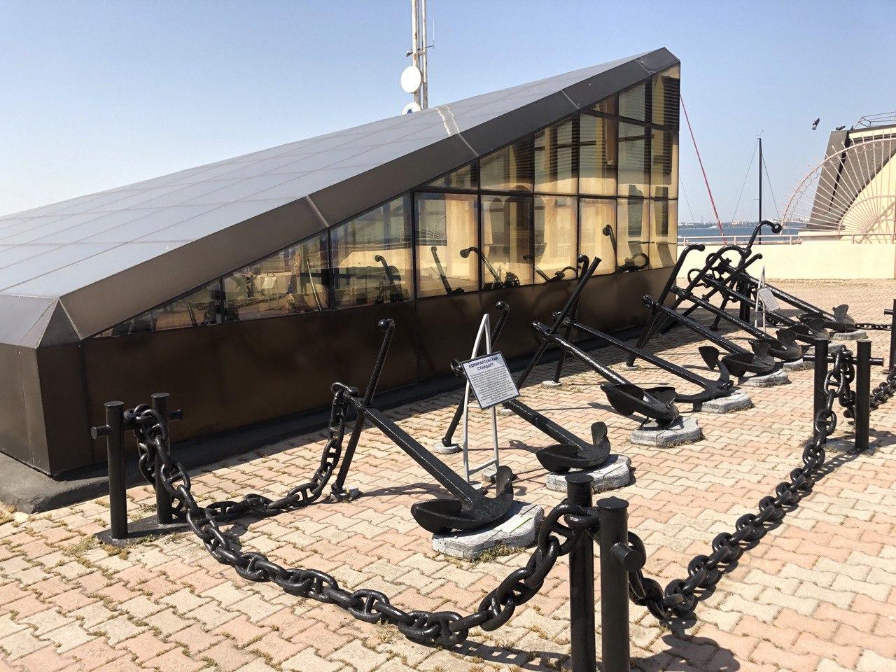 Музей якорей Фото автора