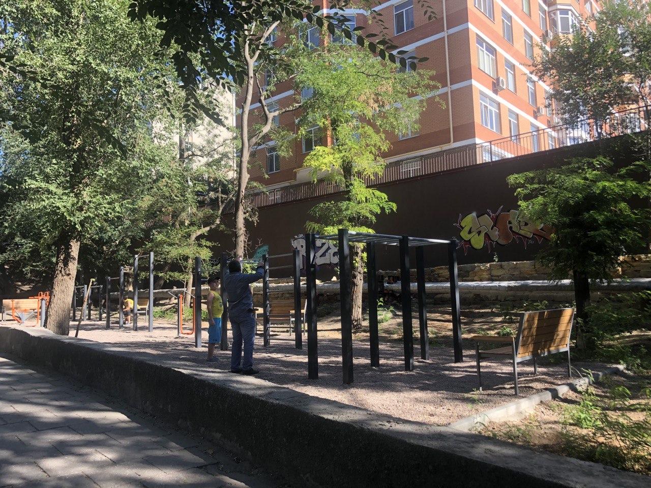 Зона тренажеров