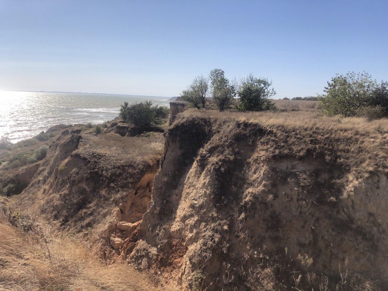 Обрывы в Одесской области. Фото автора